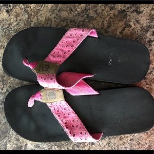 Pink Eyelet Yellowbox- SIZE 11